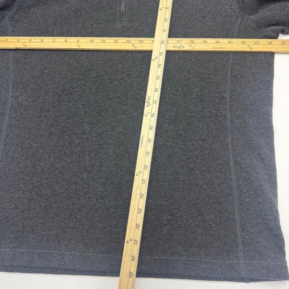 Kuhl Men's 1/4 Zip Pullover Fleece Sweater Mountain Outdoor Warm XL Gray EUC - Picture 3 of 8